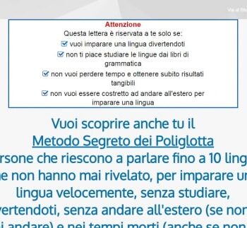 Lingua facile di Metodo Universitario