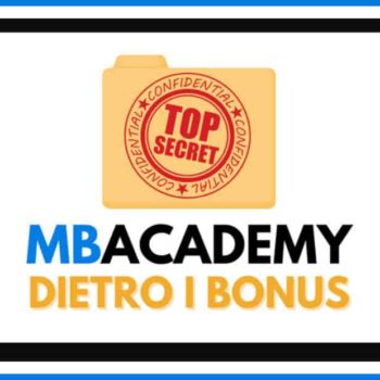 MBAcademy DIETRO I BONUS di Nicholas Bianconi