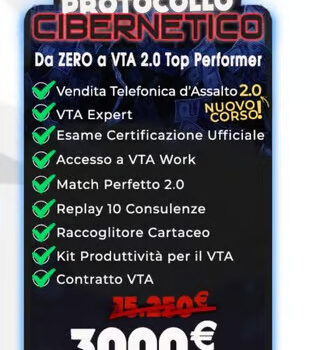Procotollo cibernetico VTA 2.0 top performer – Bigluca